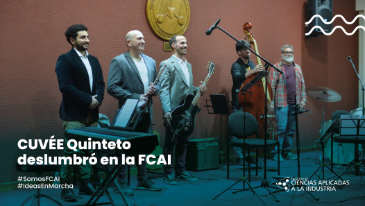 imagen CUVÉE Quinteto deslumbró en la FCAI