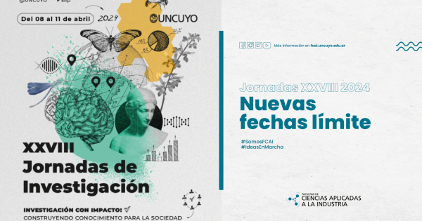 Jornadas XXVIII 2024 - Nuevas fechas límite - Facultad de Ciencias ...