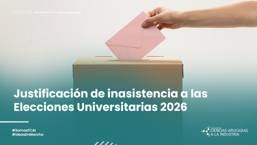 imagen Justificación de inasistencia a las Elecciones Universitarias 2026