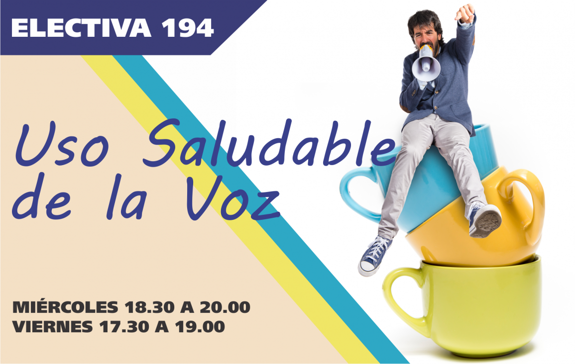 imagen Electiva 194 "USO SALUDABLE DE LA VOZ"