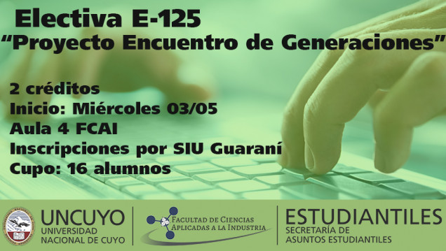 imagen Electiva E-125 "Proyecto Encuentro de Generaciones"