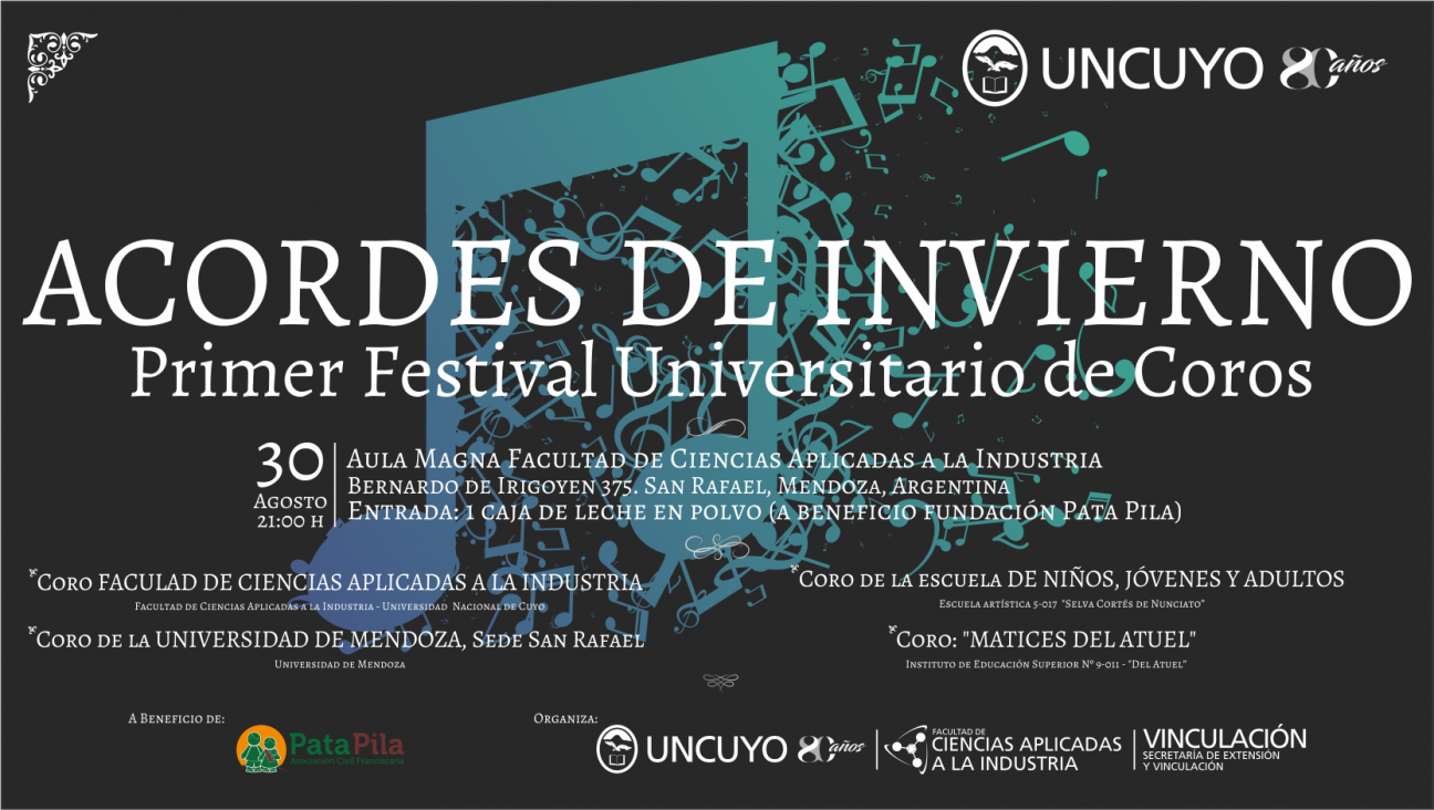 imagen Acordes de Invierno, encuentro coral Universitario