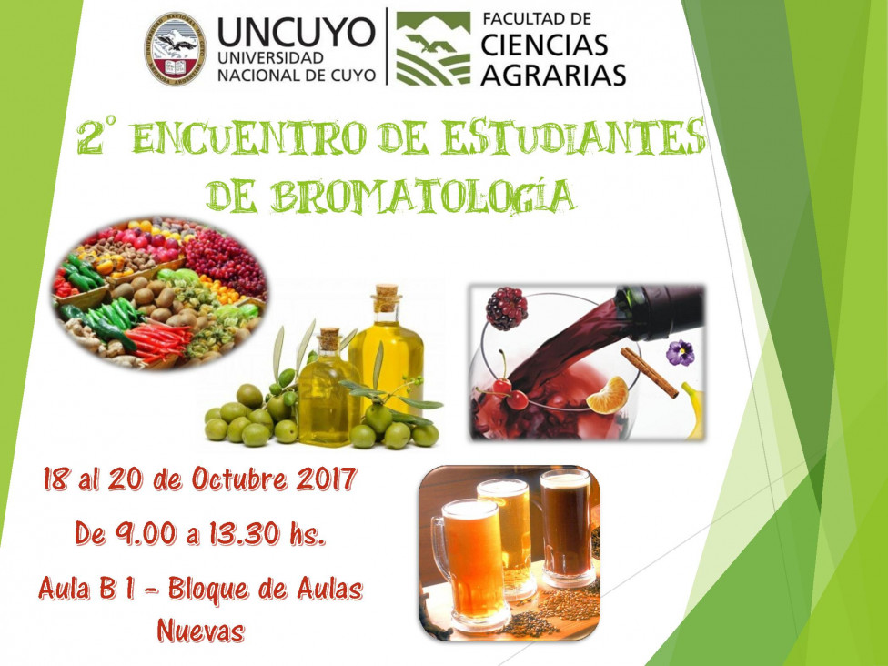 imagen 2º Encuentro de Estudiantes de Bromatología