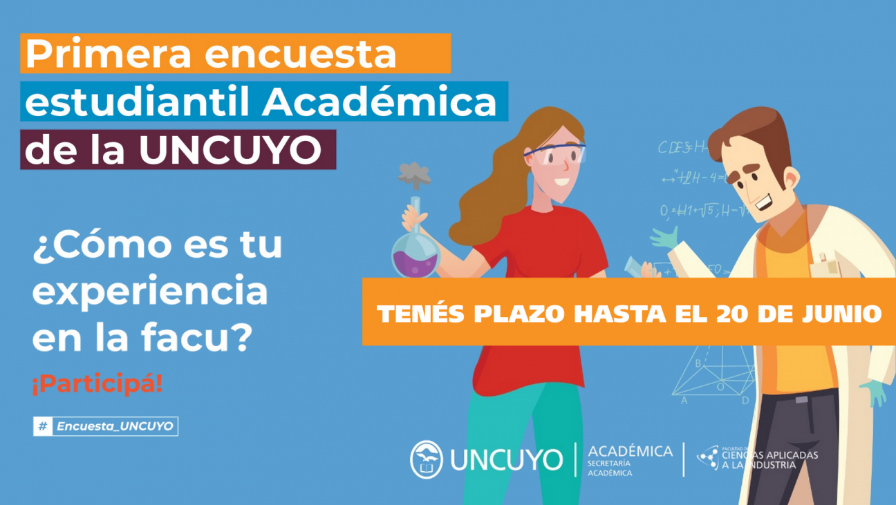 imagen Nuevo plazo para responder la encuesta estudiantil académica