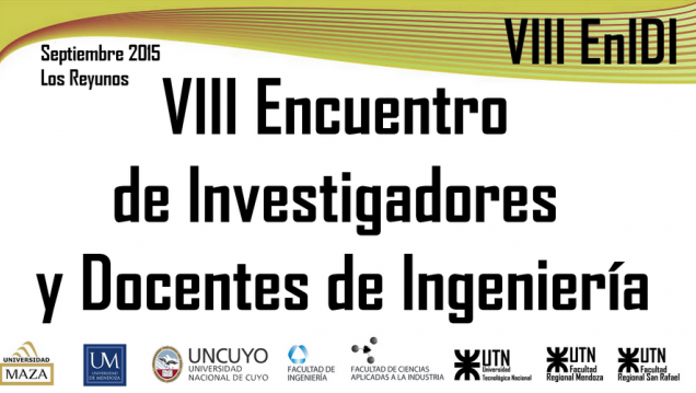 imagen VIII EnIDI (Encuentro de Investigadores y Docentes de Ingeniería)
