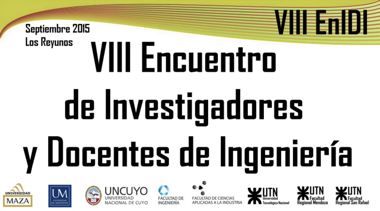 imagen VIII EnIDI (Encuentro de Investigadores y Docentes de Ingeniería)