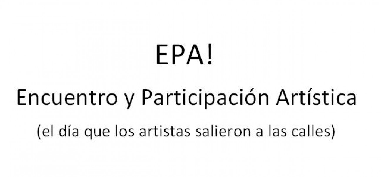 imagen Encuentro y Participación Artística (EPA!)