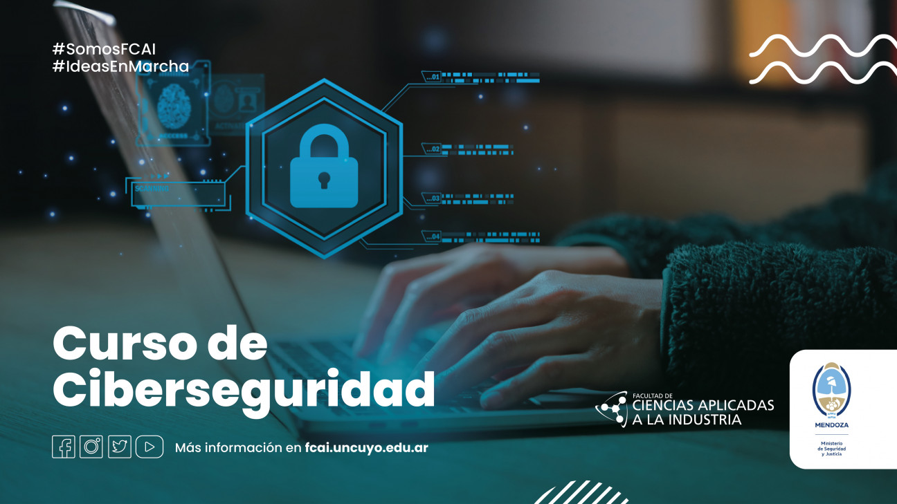 imagen Curso de Ciberseguridad en FCAI (UNCuyo)