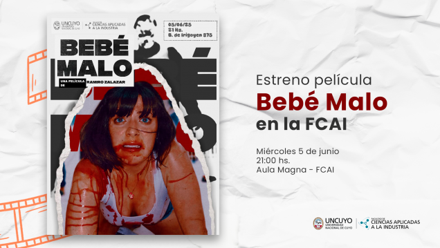 imagen Estreno película "Bebé Malo" en la FCAI