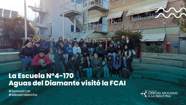 imagen La Escuela N°4-170 Aguas del Diamante visitó la FCAI