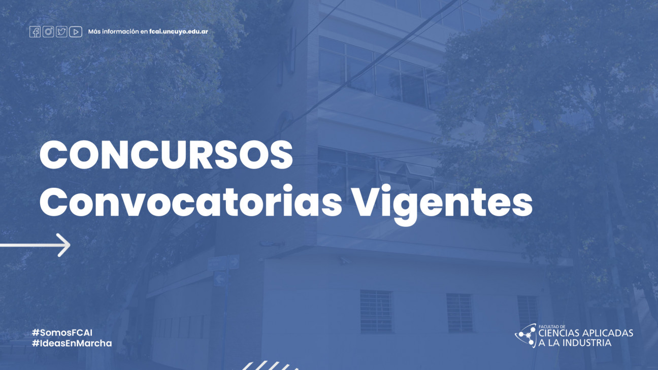 imagen Llamados a CONCURSO INTERINO