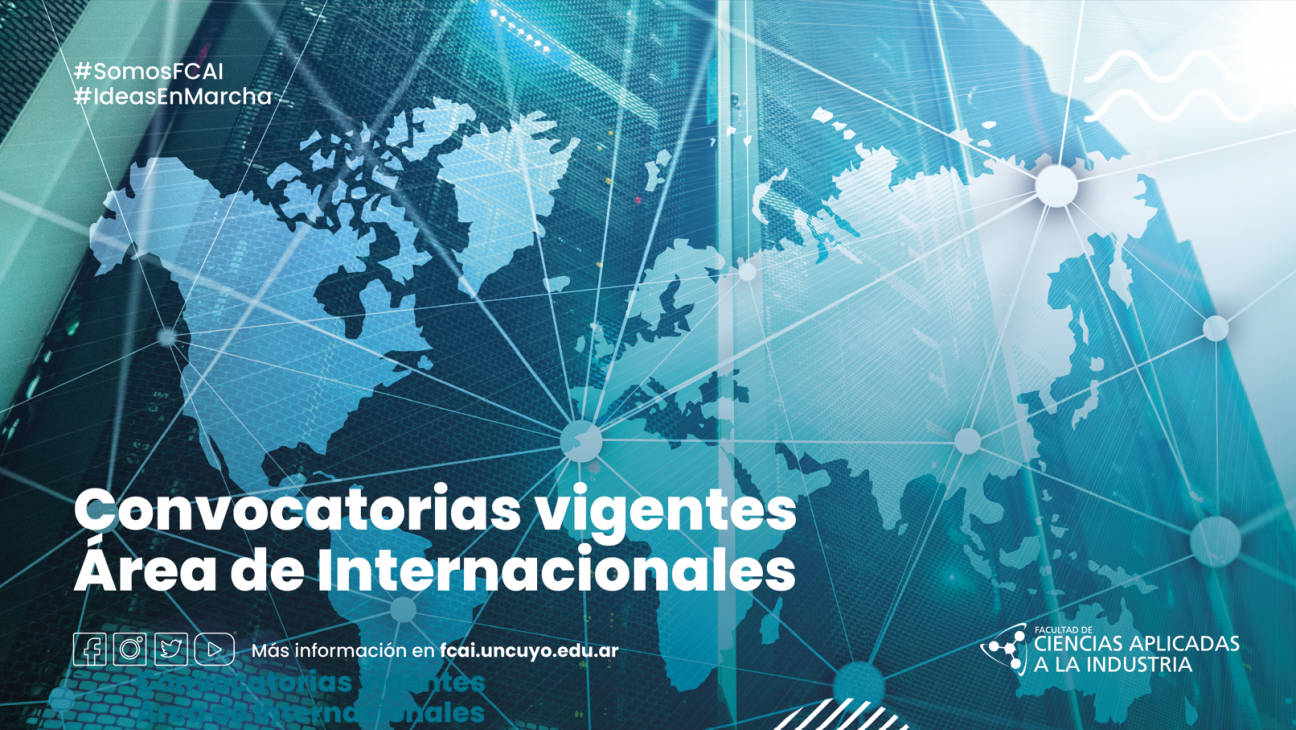 imagen Convocatorias vigentes - Área de Internacionales