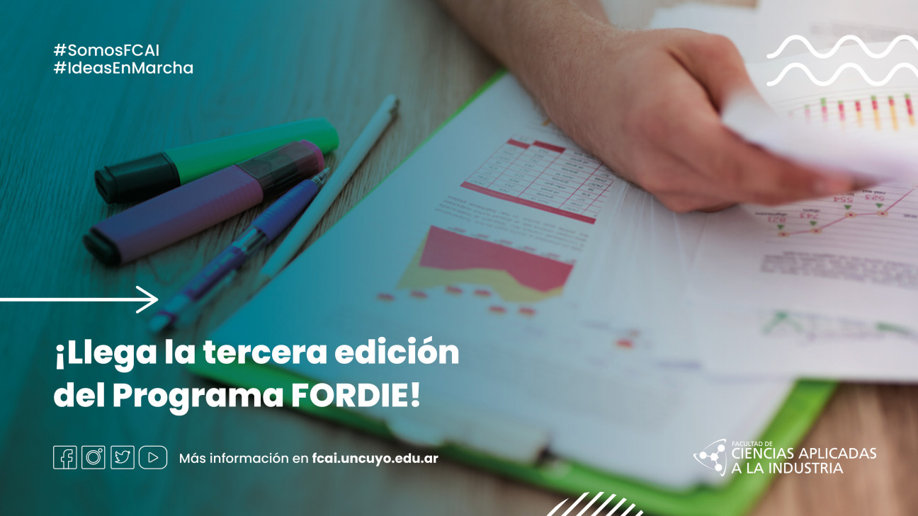 imagen ¡Llega la tercera edición del Programa FORDIE!