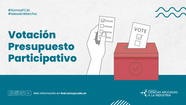 imagen ¡Es hora de votar! | Presupuesto Participativo 2025