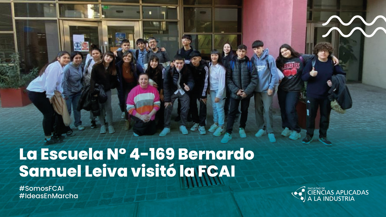 imagen La Escuela N° 4-169 Bernardo Samuel Leiva visitó la FCAI