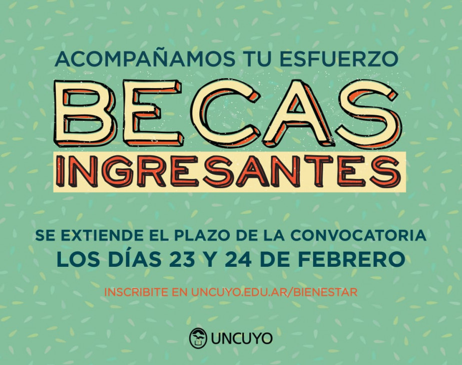 imagen Convocatoria Becas Ingresantes 2019 (Extensión de plazos)