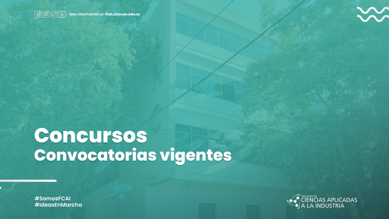 imagen Concursos - Convocatorias Vigentes