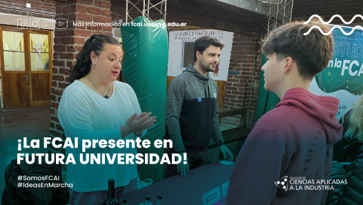 imagen ¡La FCAI presente en FUTURA UNIVERSIDAD!