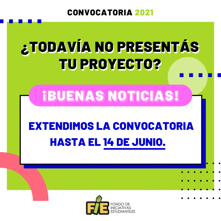 imagen Extienden el plazo para presentar proyectos a la convocatoria del FIE