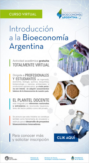 imagen Curso virtual "Introducción a la Bioeconomía Argentina"