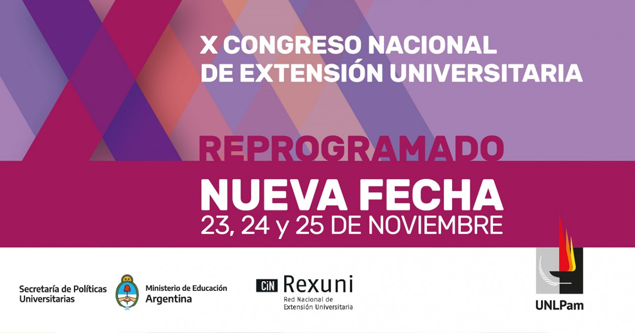 imagen X CONGRESO NACIONAL DE EXTENSIÓN UNIVERSITARIA