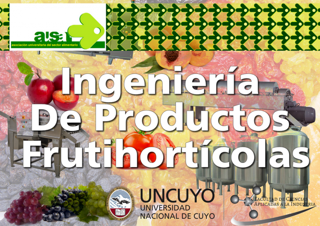 imagen Curso - Taller: Ingeniería De Productos Frutihortícolas 2016 en la Facultad de Ciencias Aplicadas a la Industria