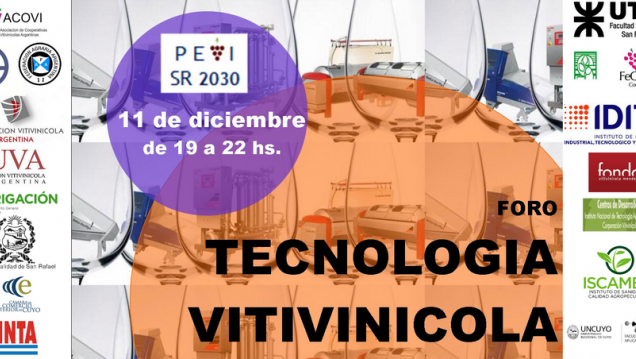imagen Se desarrollará un Foro de Tecnología Vitivinícola