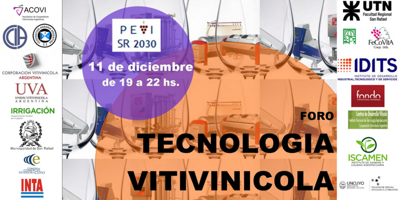 imagen Se desarrollará un Foro de Tecnología Vitivinícola