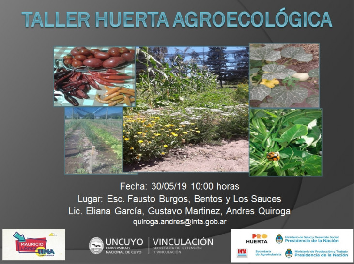 imagen Taller de Huerta Agroecológica