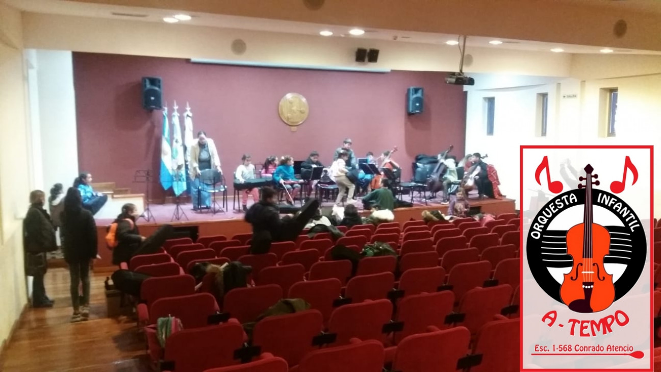 imagen Vinculación con la Orquesta Infantil "A TEMPO"