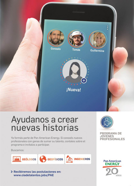 imagen Programa de Jóvenes Profesionales en Pan American Energy