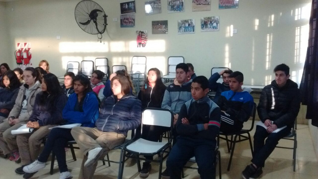 imagen Extensión visitó diversos colegios del Valle de Uco