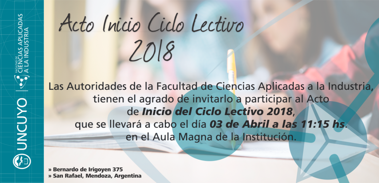 imagen Invitación al Acto del Ciclo Lectivo 2018 y Conmemoración de las Guerras de Malvinas