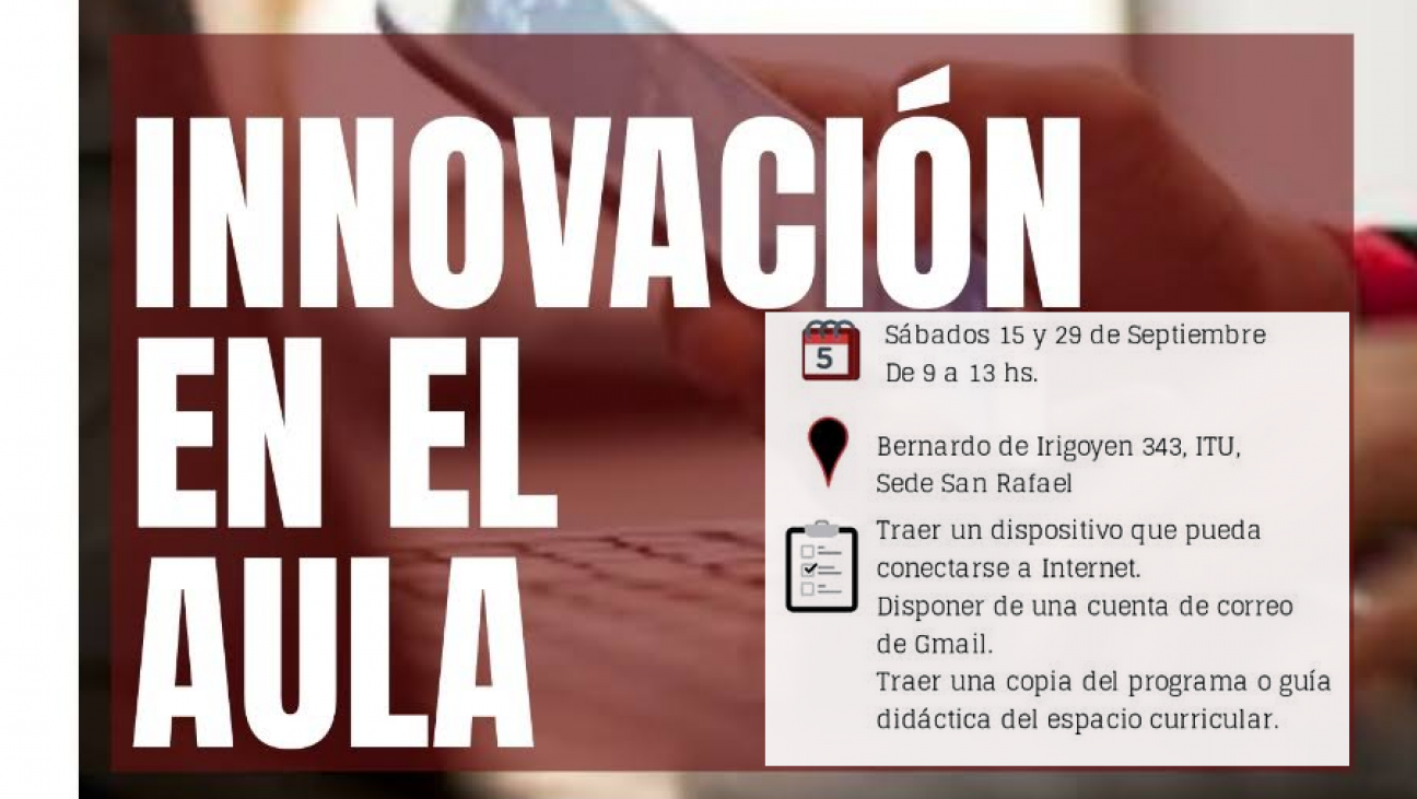 imagen Taller Innovación en el aula