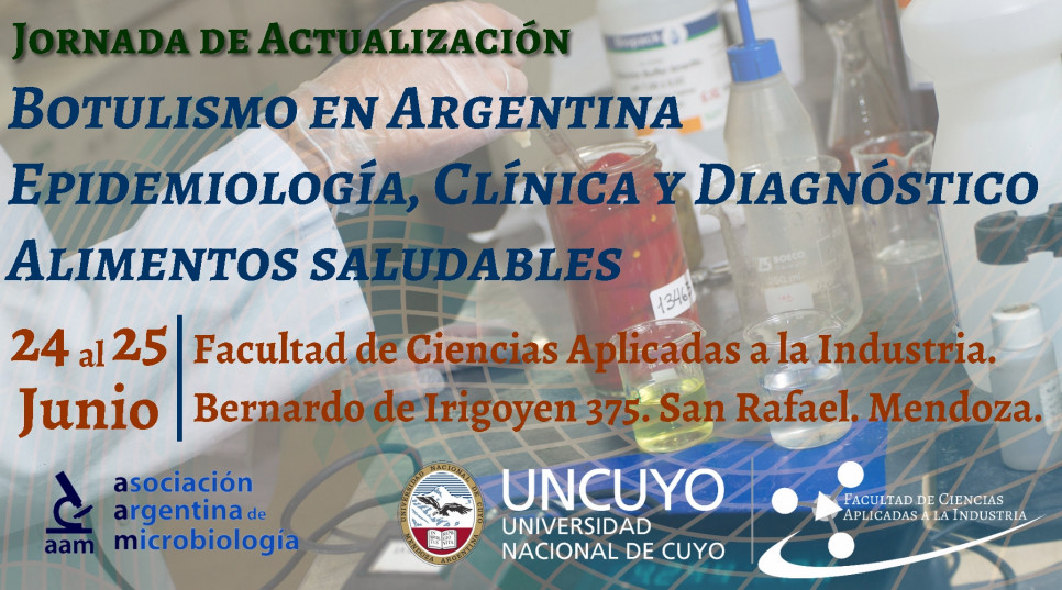 imagen Jornada de Actualización: Botulismo en Argentina - Epidemiología, Clínica y Diagnóstico -  Alimentos saludables