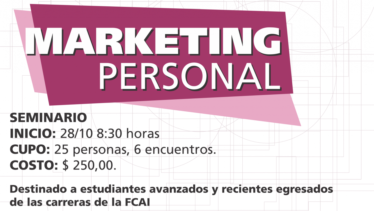 imagen Seminario de Marketing Personal