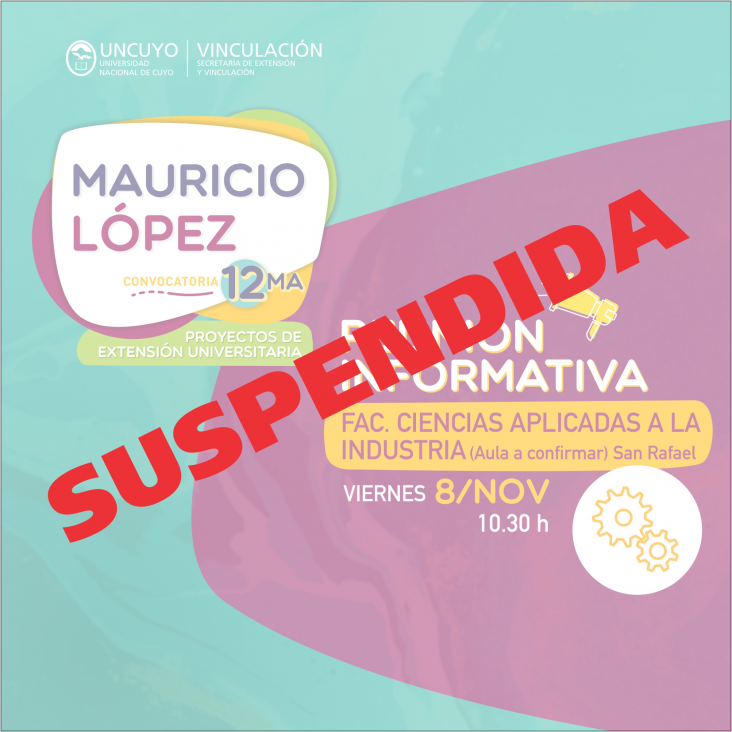 imagen Reunión Informativa: 12ma Convocatoria de Proyectos Mauricio López SUSPENDIDA