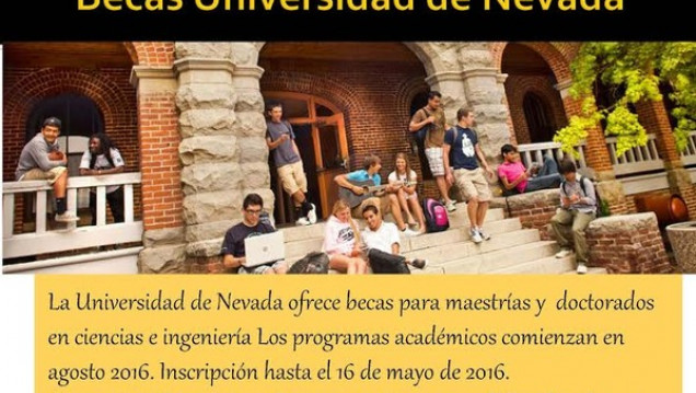 imagen Becas de la Universidad de Nevada, USA