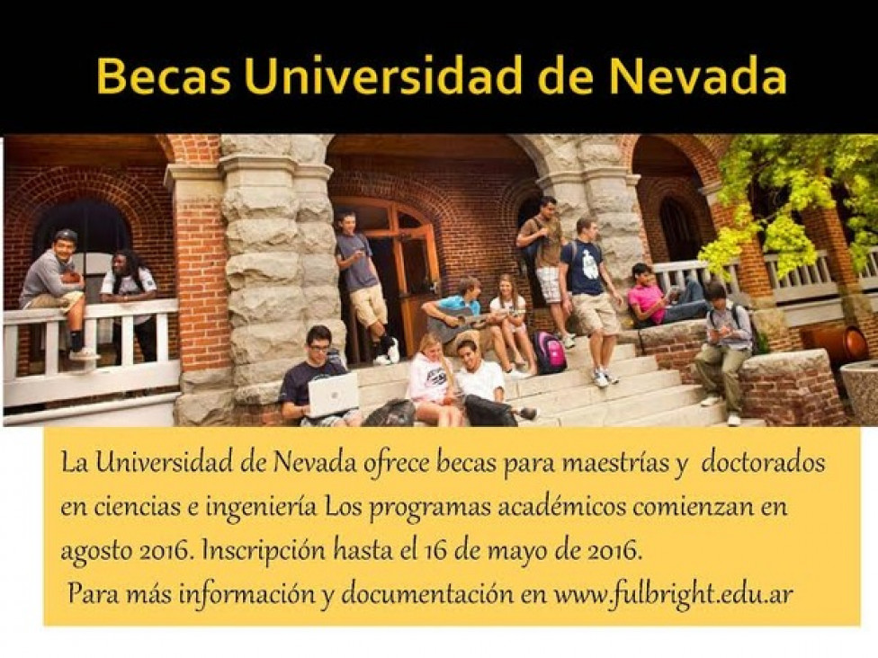 imagen Becas de la Universidad de Nevada, USA