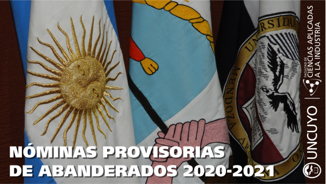 imagen Nómina provisoria de los nuevos abanderados y escoltas de las Banderas Nacional y Provincial para el periodo 2020/2021