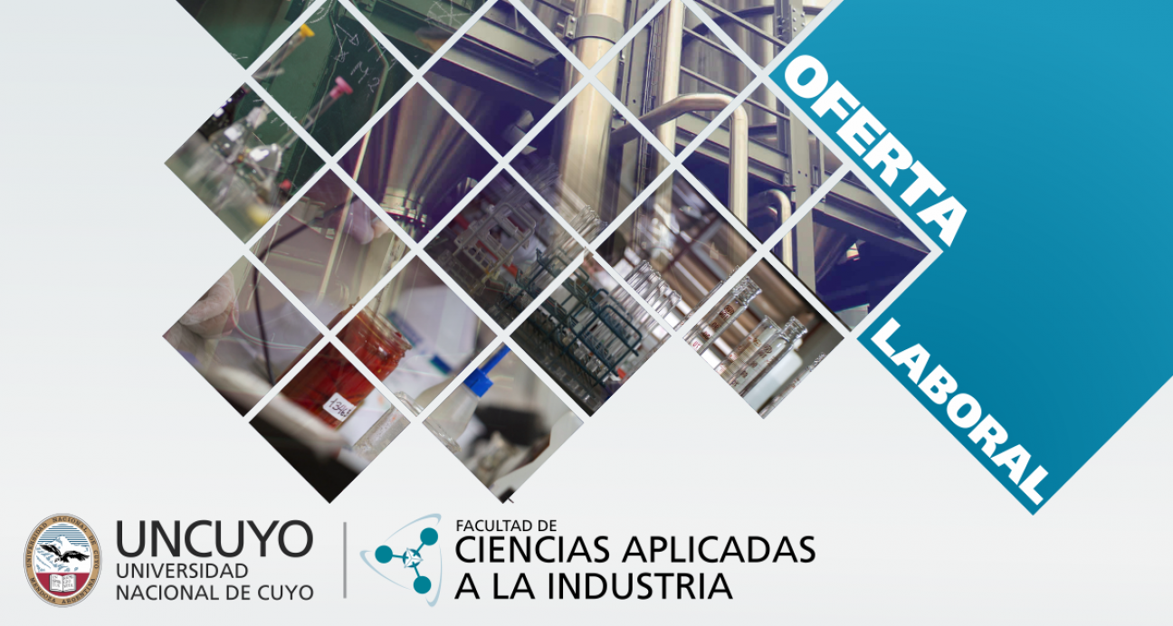 imagen Oferta laboral para Bromatólogo/a, Tecnicos Universitarios en Enología y Viticultura o Ingeniero en Industrias de la Alimentación