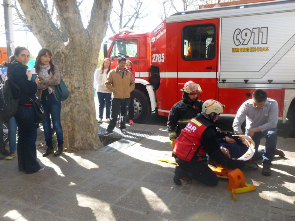 imagen Se realizó un simulacro de evacuación   