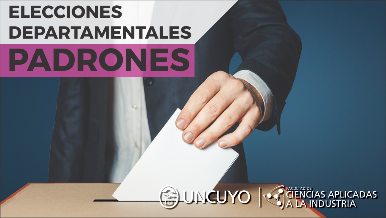 imagen Elecciones de Consejos Departamentales 2020