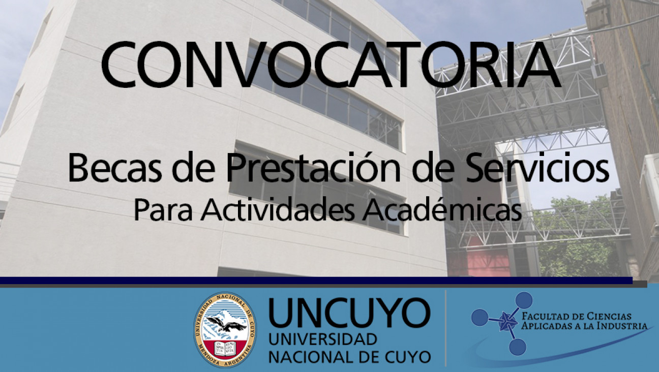 imagen Convocatoria a becas de Prestación de Servicio para Actividades Académicas