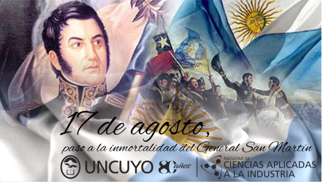 imagen 17 de agosto, paso a la Inmortalidad del General San Martín