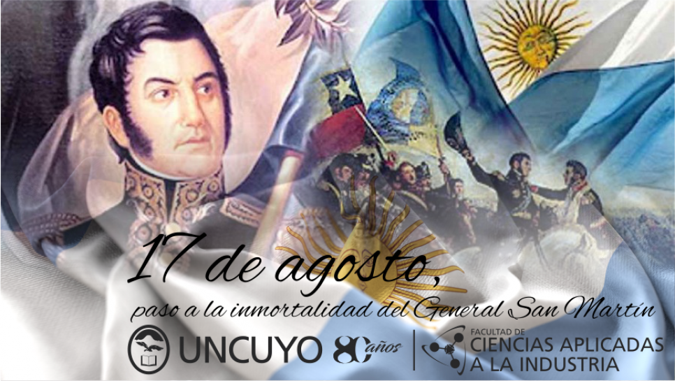 imagen 17 de agosto, paso a la Inmortalidad del General San Martín