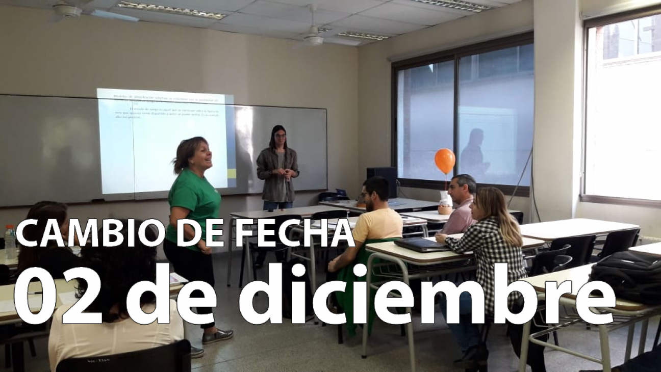 imagen NUEVA FECHA Taller "La figura docente como modelo de identificación positiva para estudiantes"