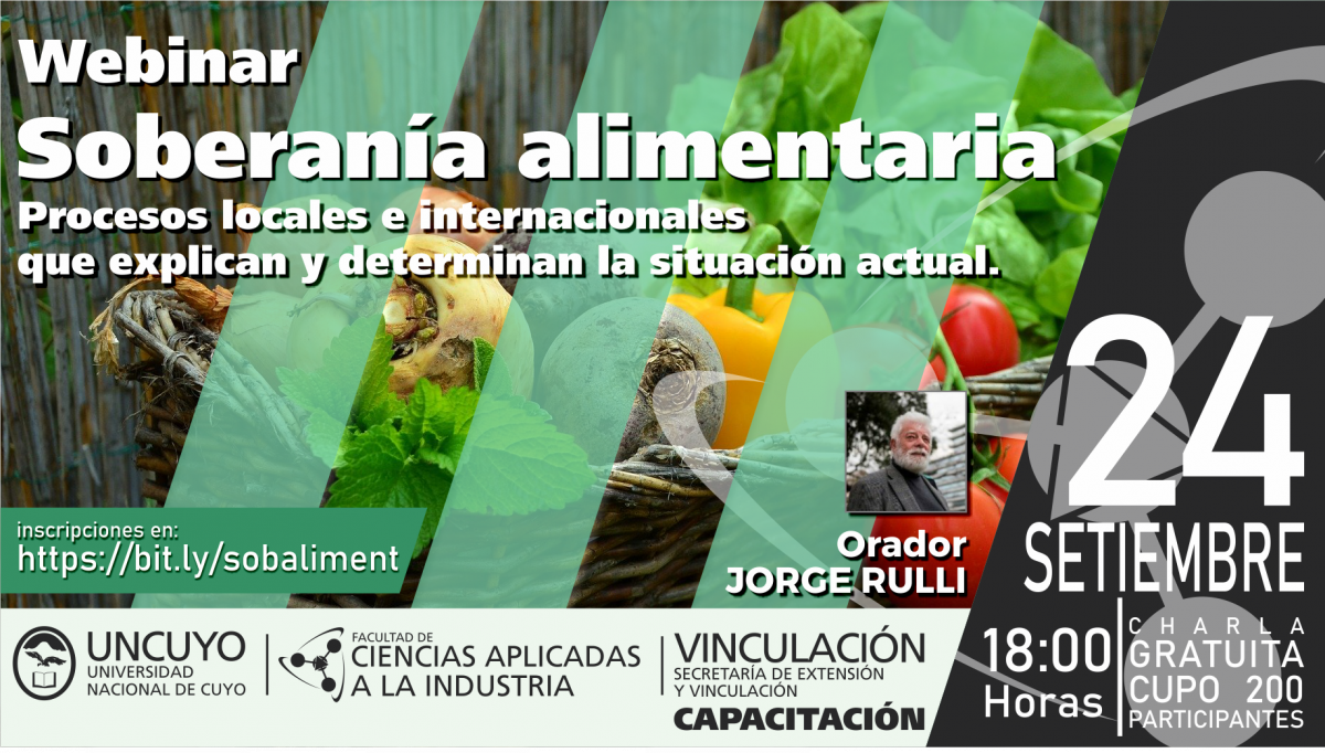 imagen Soberanía Alimentaria: Procesos Locales e Internacionales que explican y determinan la situación actual.