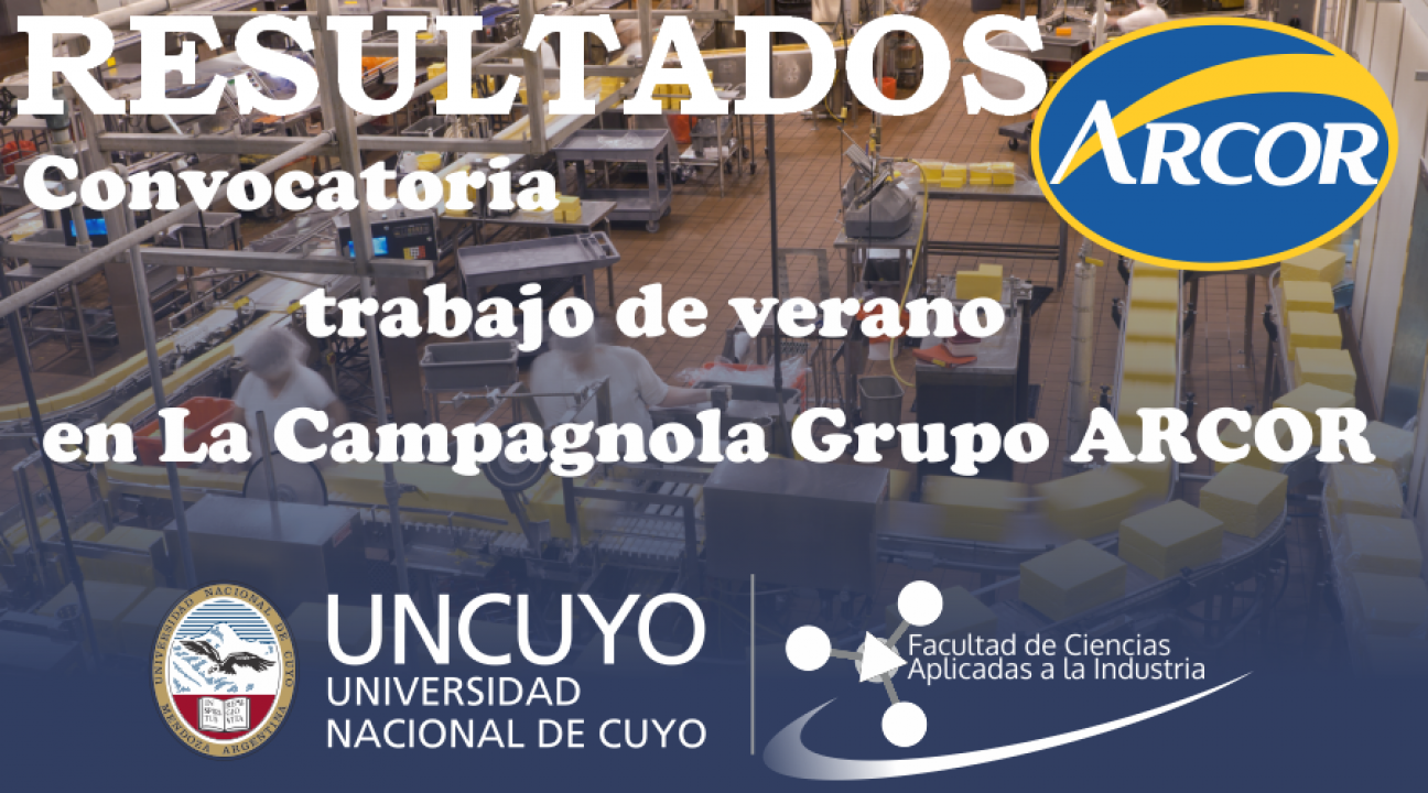 imagen Resultado de la Convocatoria  de trabajo La Campagnola Grupo ARCOR