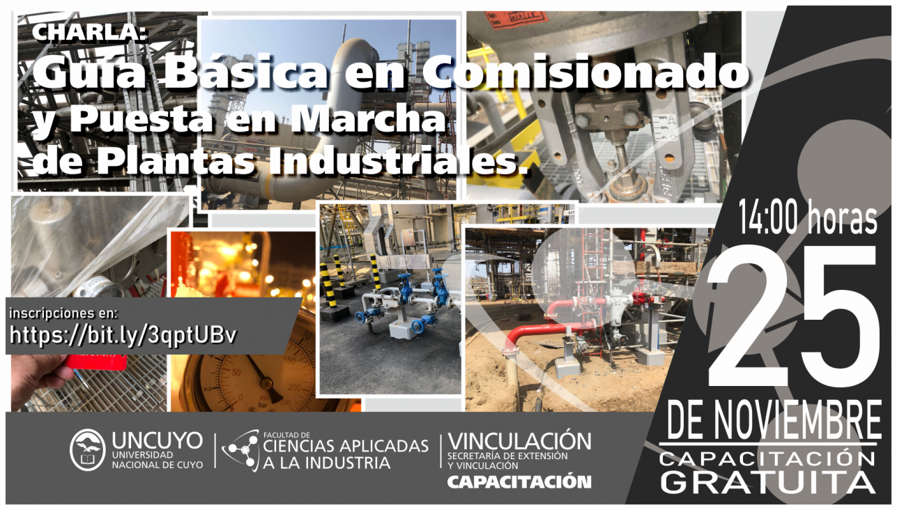 imagen Guía Básica en Comisionado y Puesta en Marcha de Plantas Industriales.